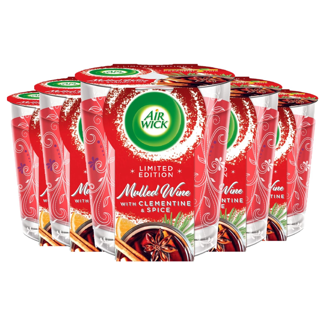 Airwick mulled wine candle set
