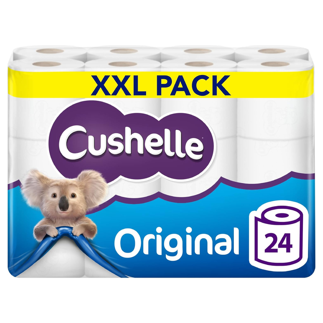 cushelle original toilet paper bulk pack