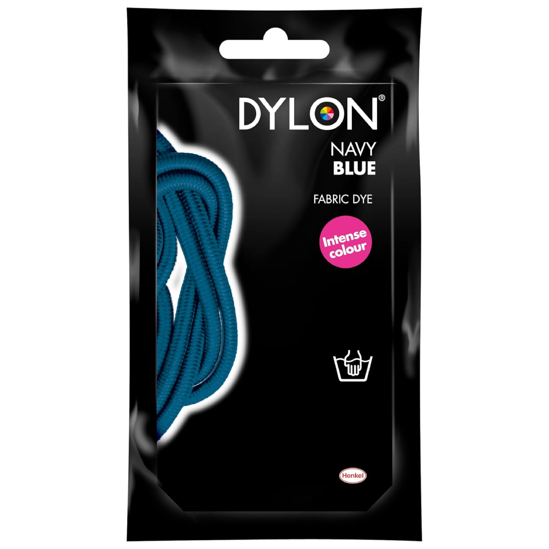 Dylon hand dye navy blue fabric dye
