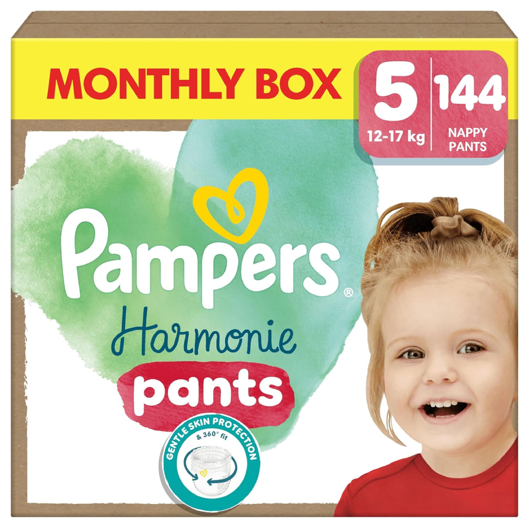 pampers harmonie pants size 5 monthly pack