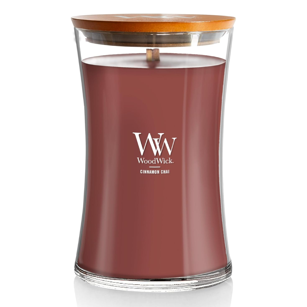 WoodWick Cinnamon Chai candle