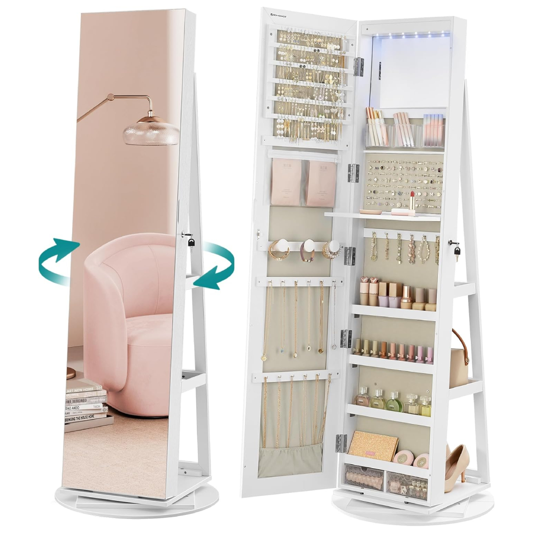 SONGMICS full length mirror cabinet
