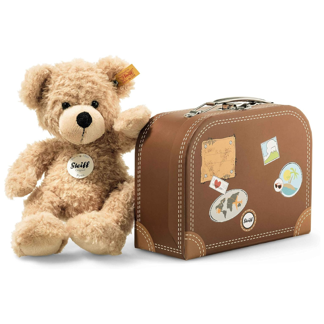 steiff fynn teddy bear suitcase