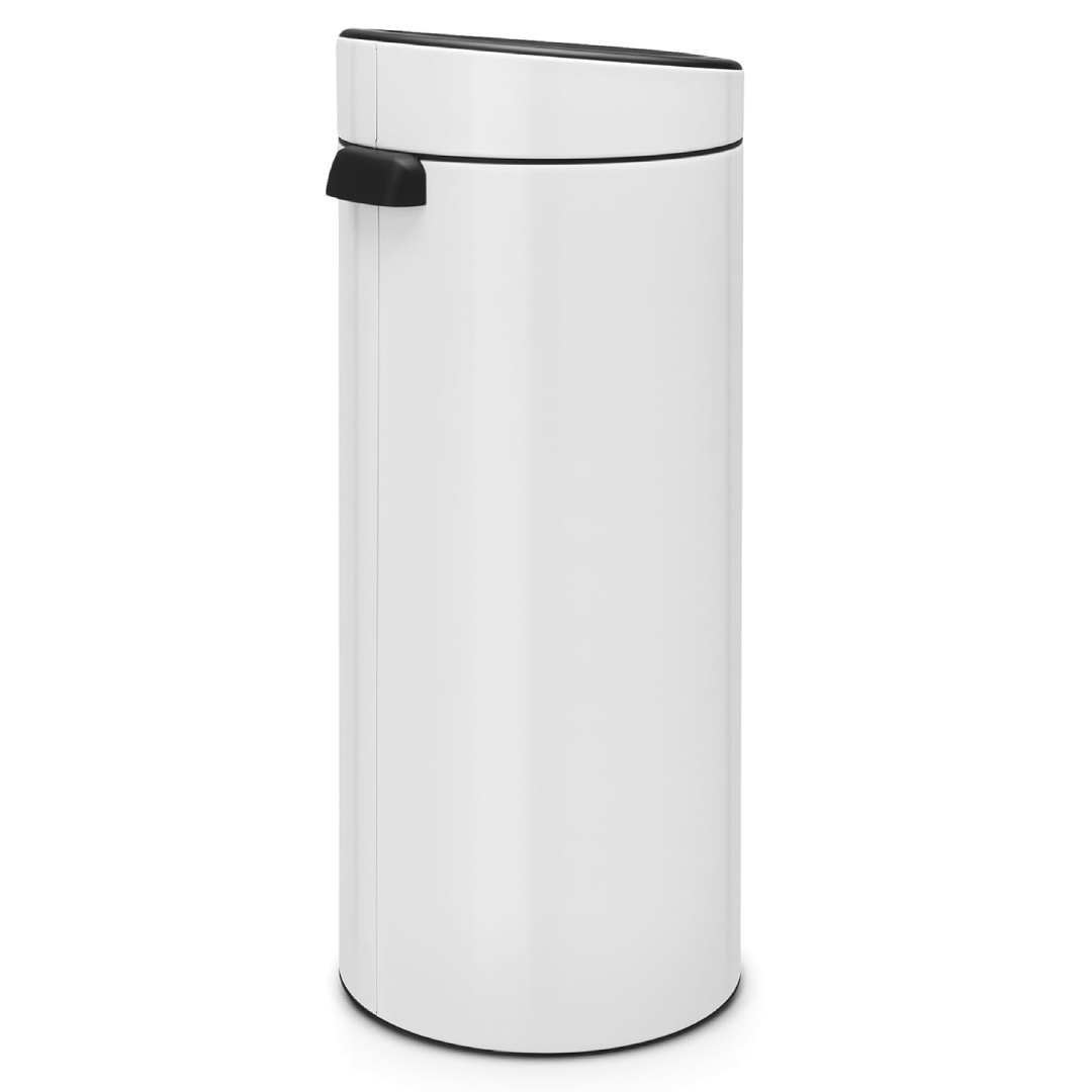 brabantia touch bin 30l white