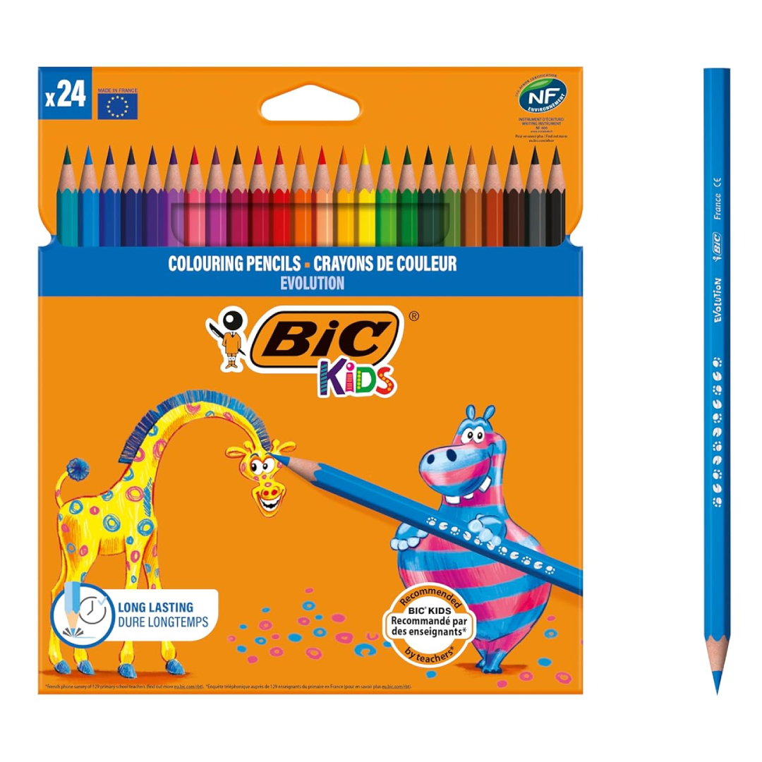 BIC Kids Evolution colouring pencils
