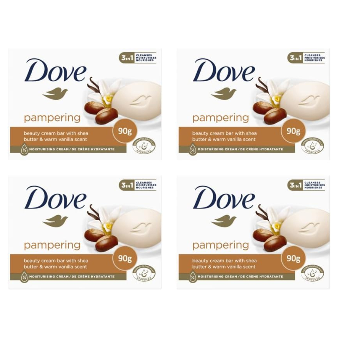 dove shea butter soap 4 pack