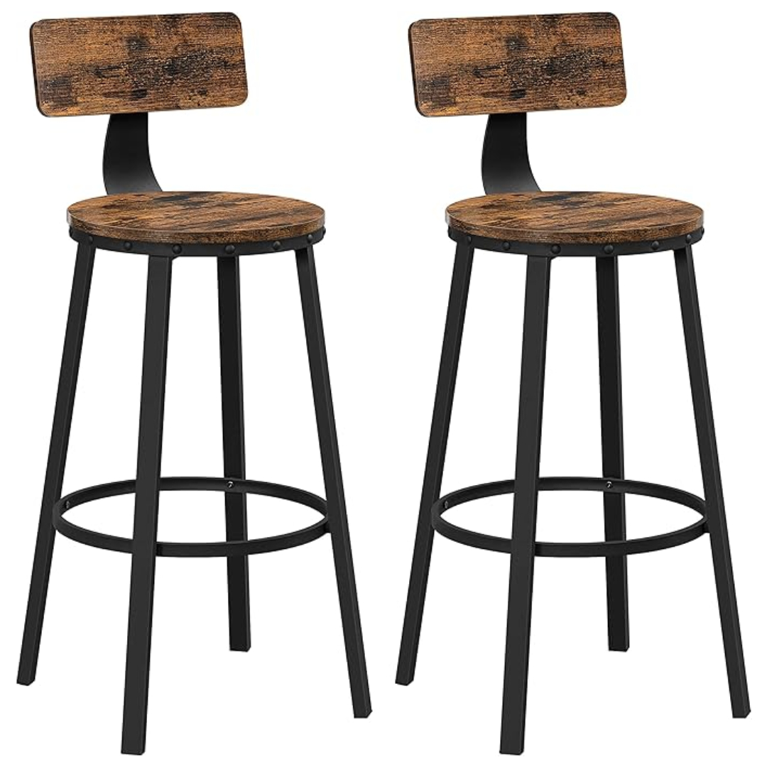 industrial bar stools vintage design