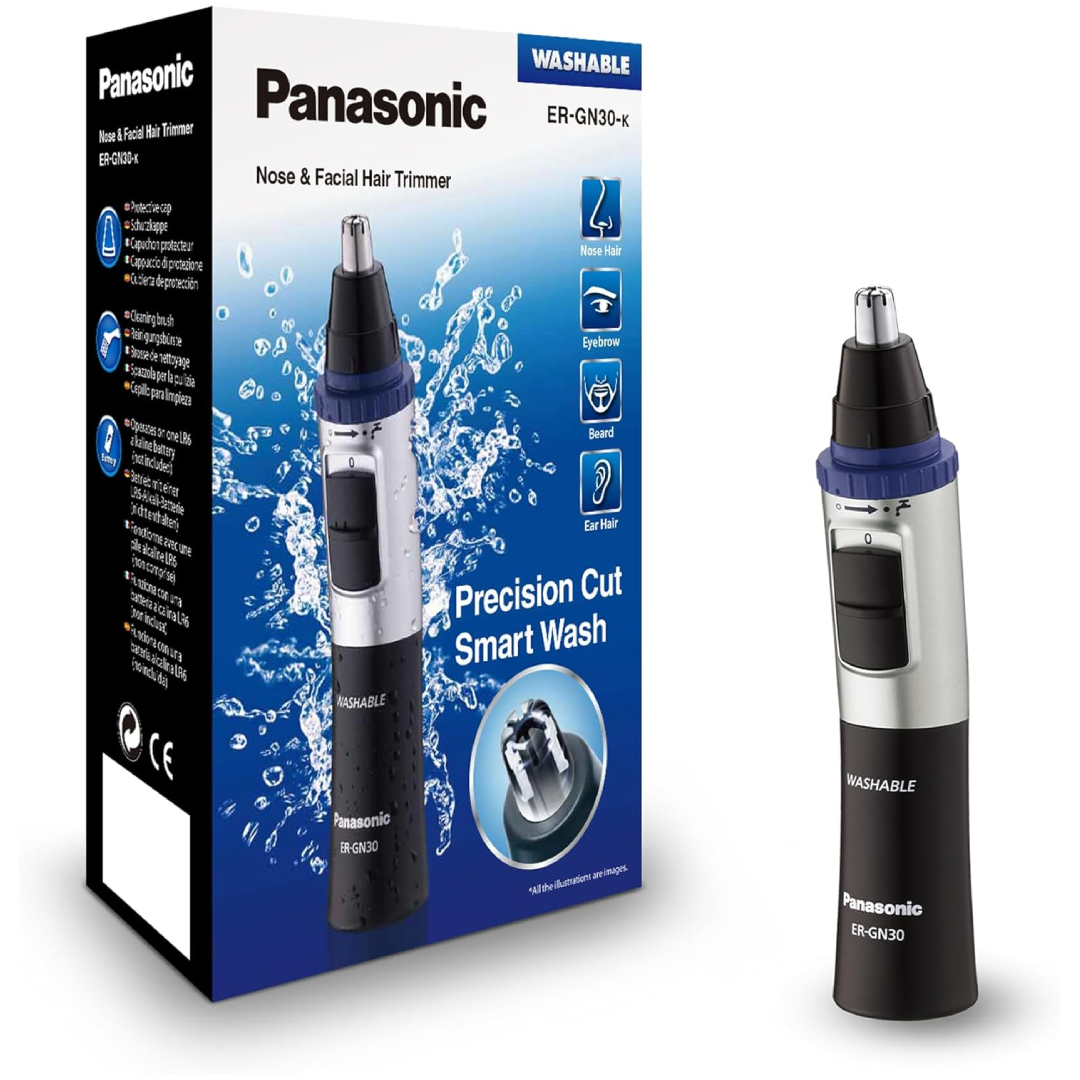 panasonic nose trimmer wet and dry