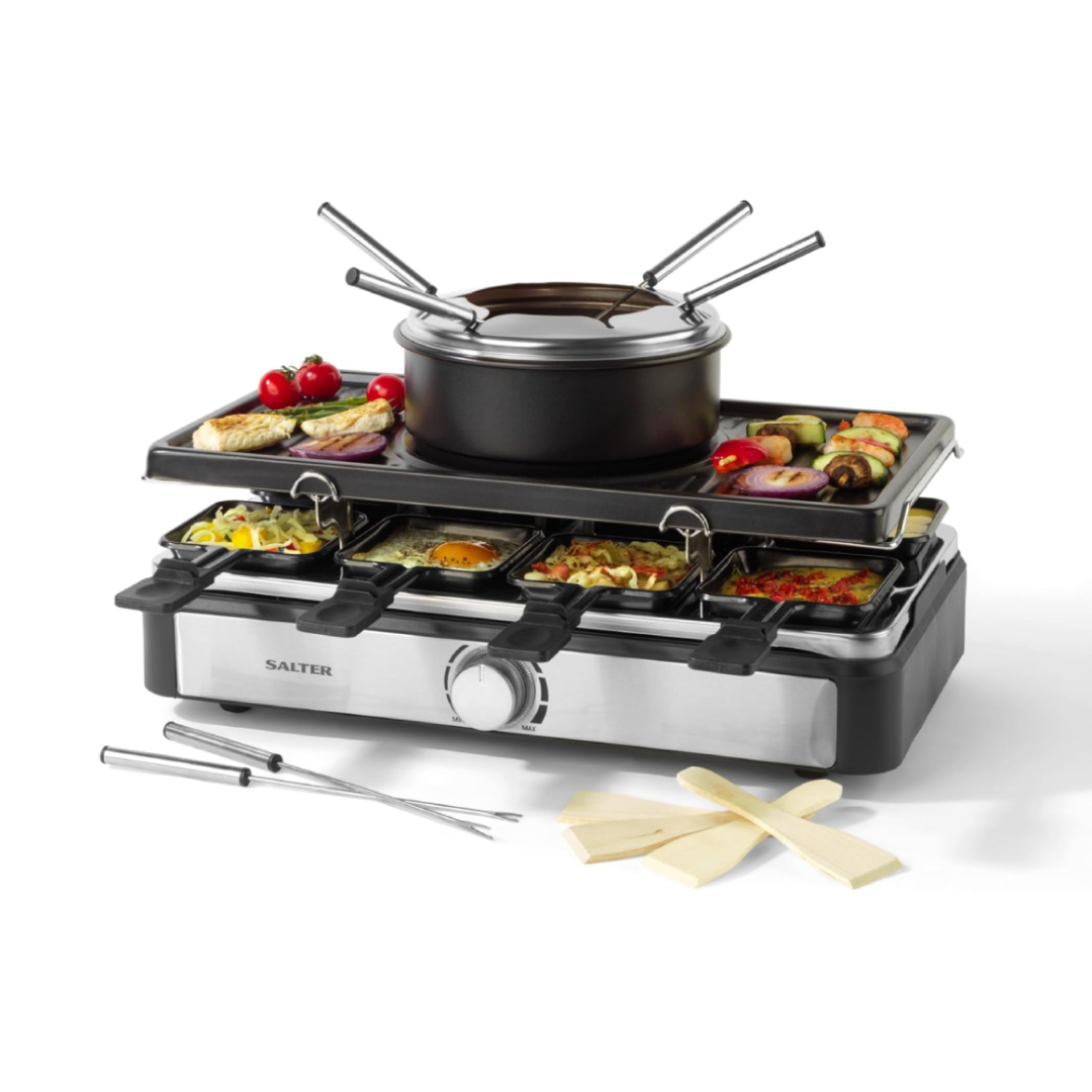Salter raclette grill and fondue set