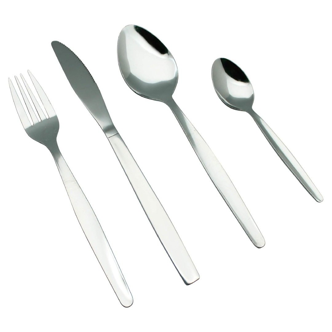 EXZACT 24 piece stainless steel cutlery set