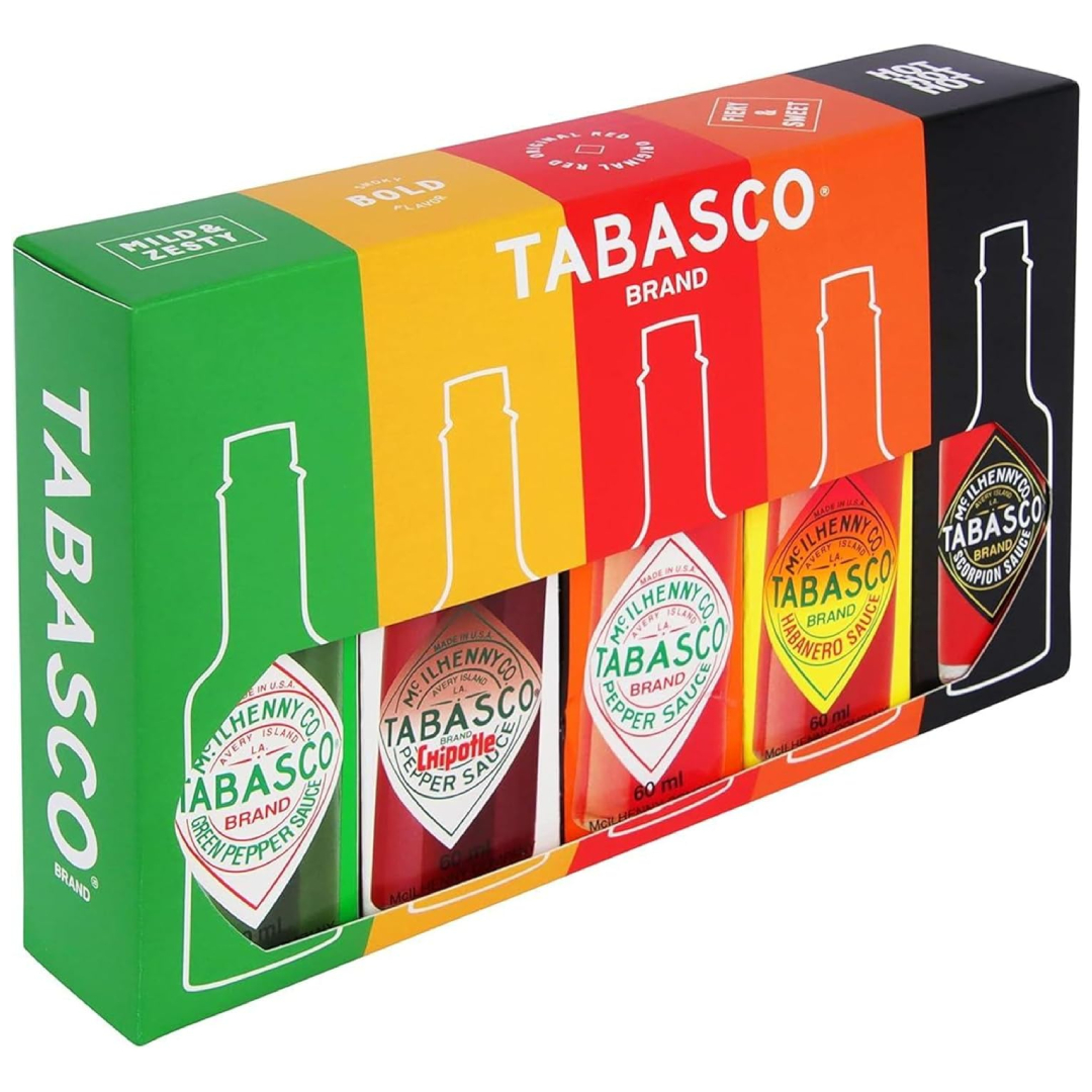 Tabasco hot sauce gift set