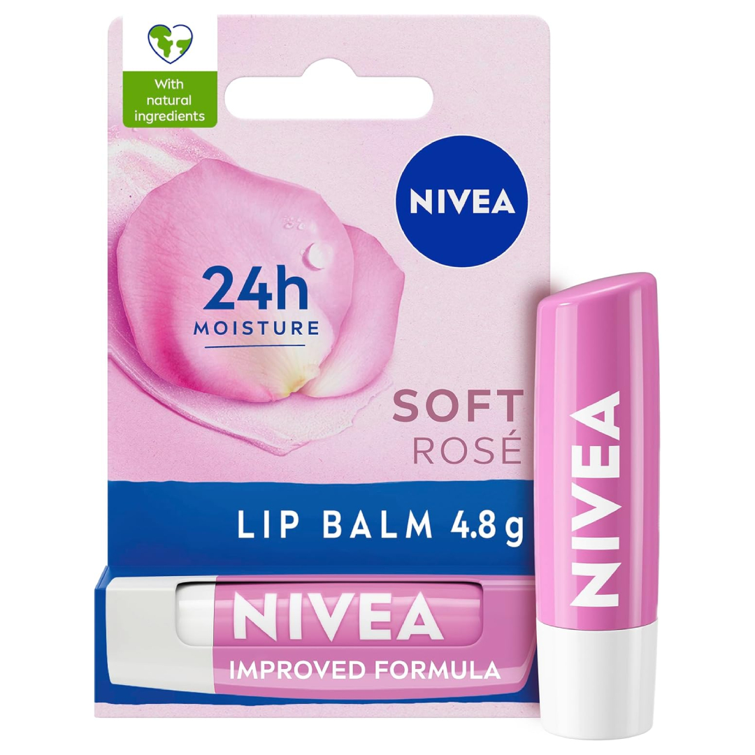 NIVEA Soft Rose lip balm