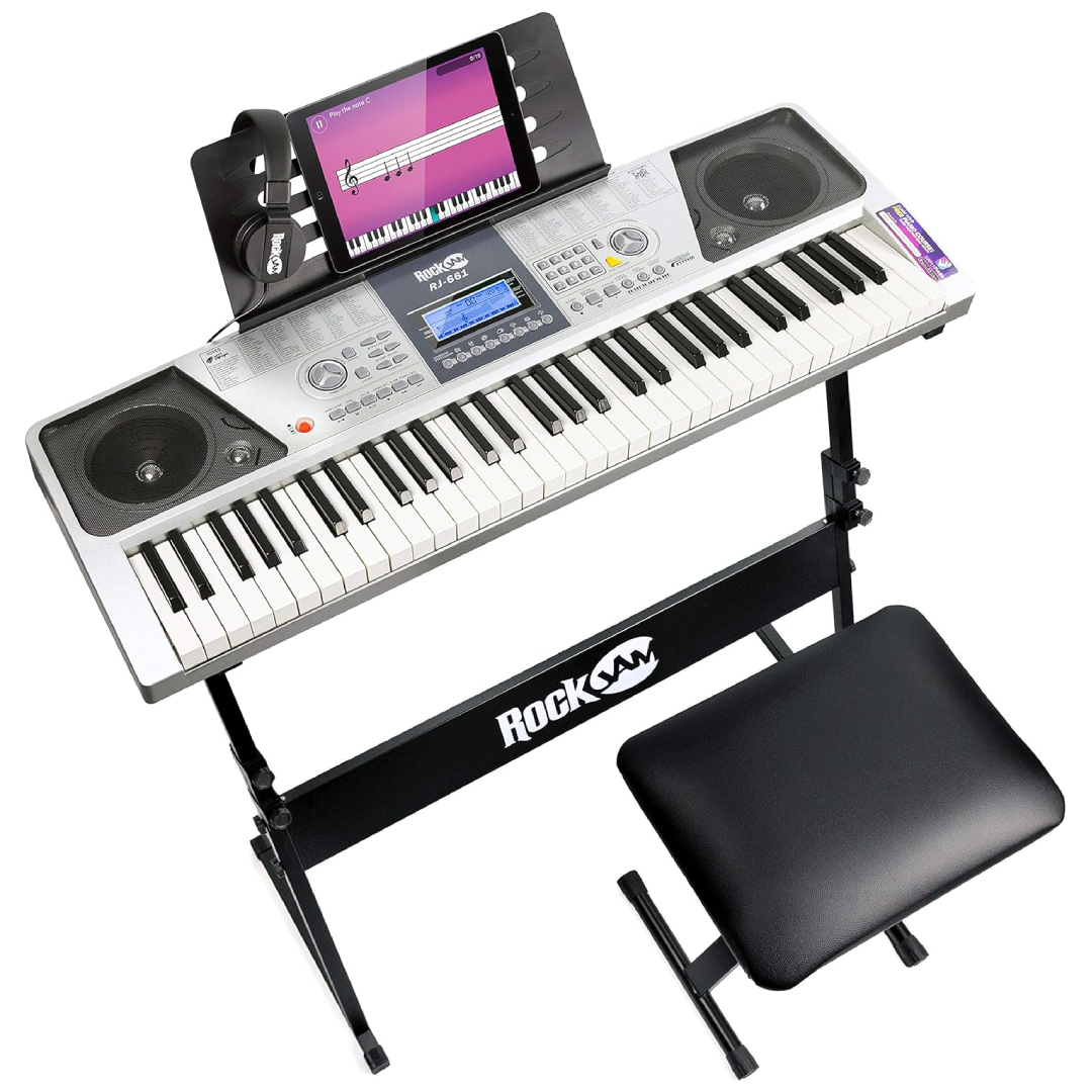 RockJam 61 key keyboard kit