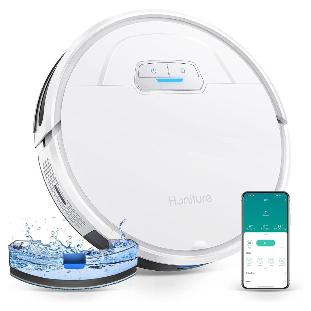 HONITURE G20 robot vacuum cleaner with mop