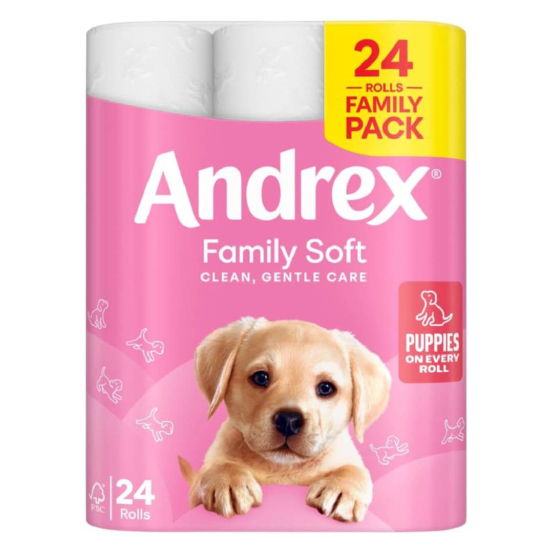 Andrex Gentle Clean Toilet Rolls