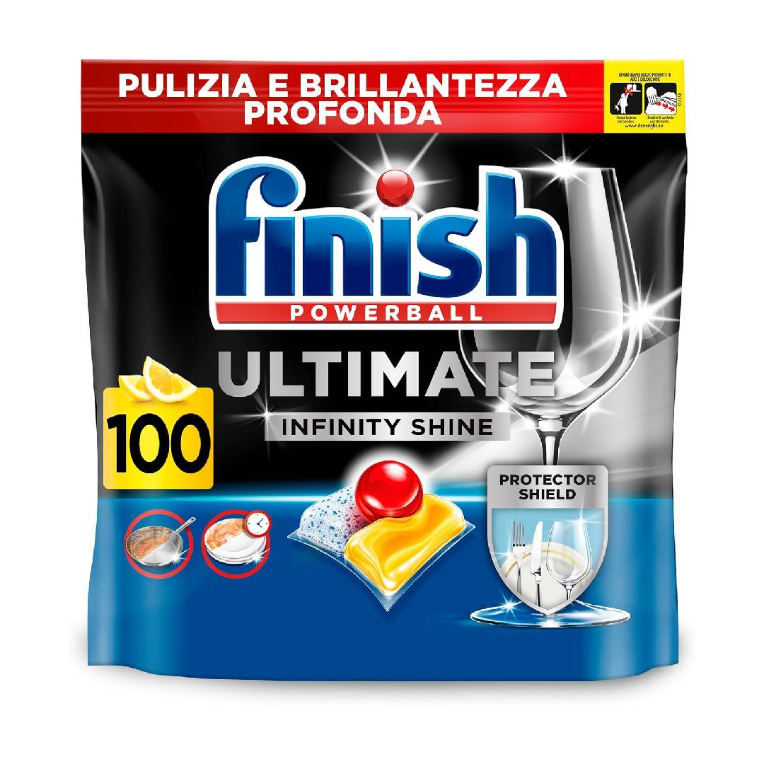 Finish Ultimate Infinity Shine Dishwasher Tablets Bulk