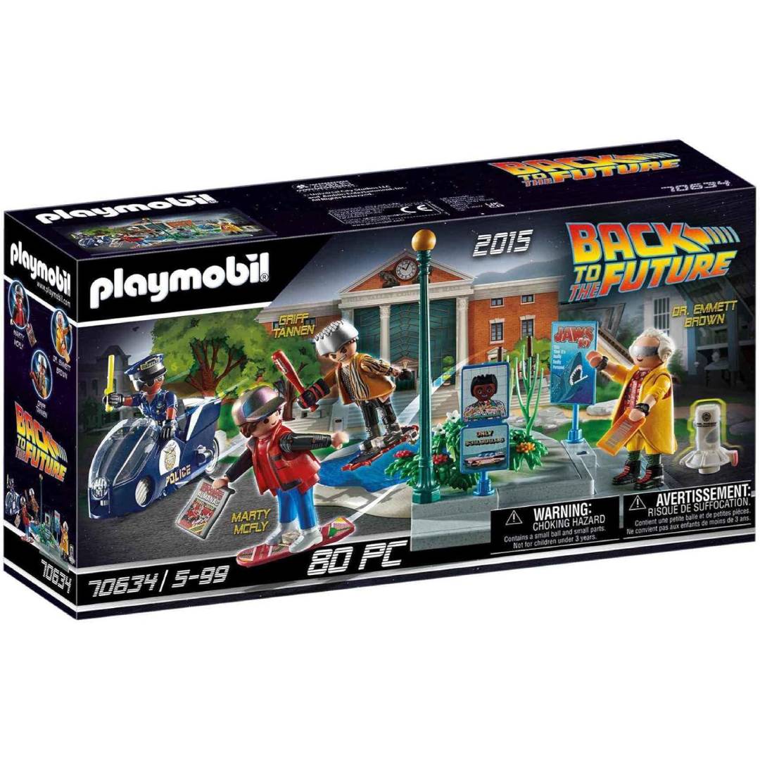 Playmobil Back to the Future 70634 Part II Hoverboard Chase, for Children Ages 5+