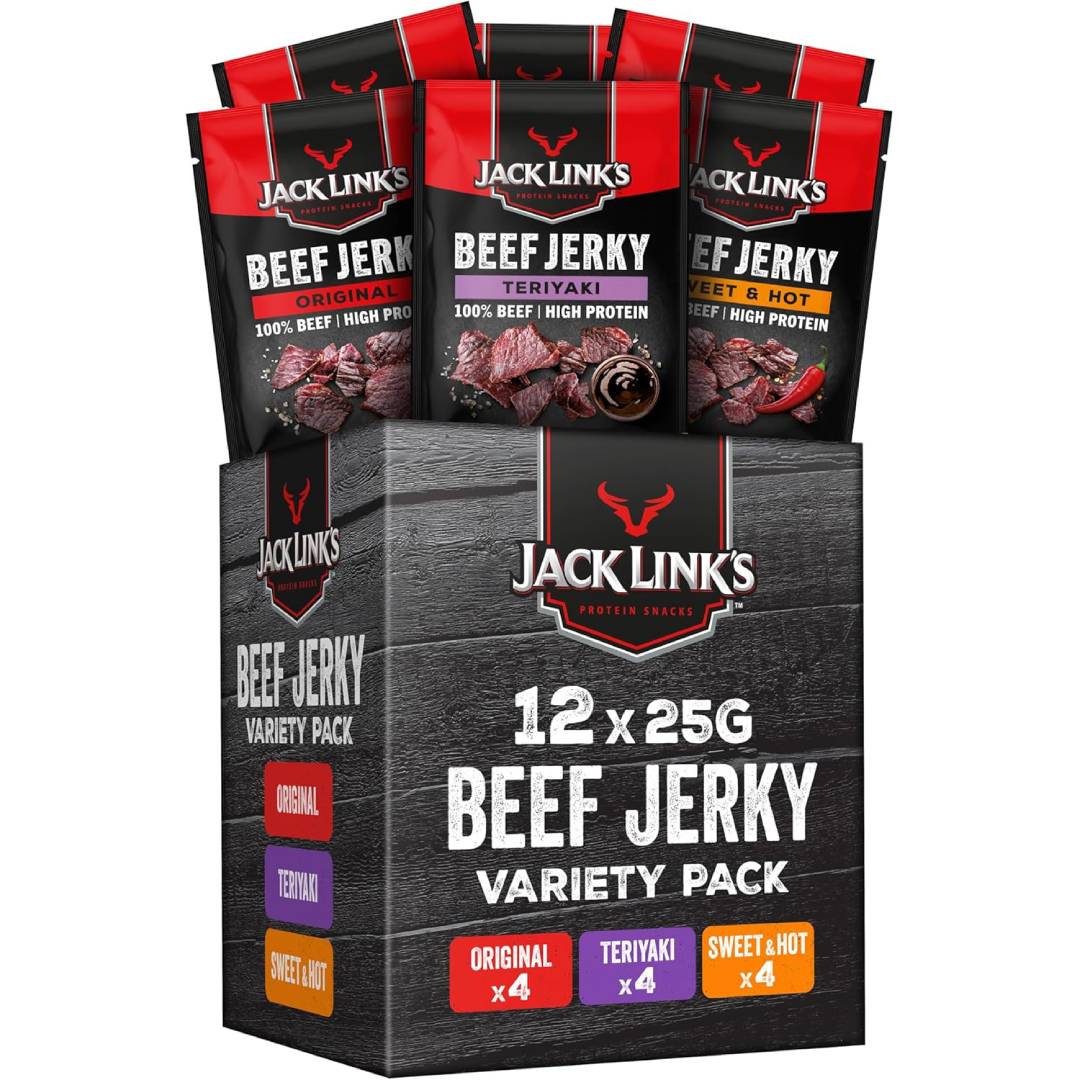 Jack Link’s Beef Jerky Mixed Flavour Box