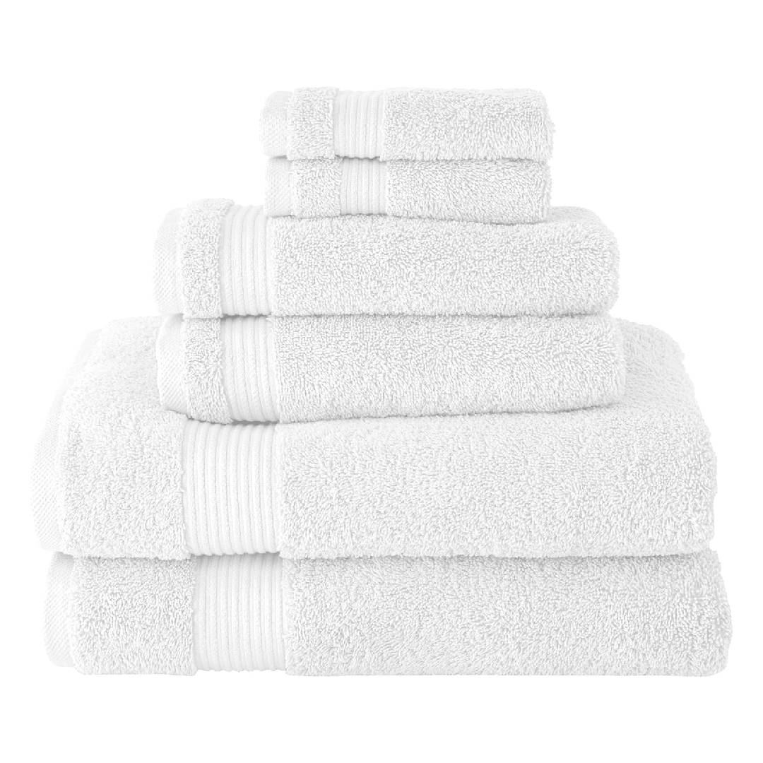 BERIBO Serenity 6-Piece Turkish Towel Set