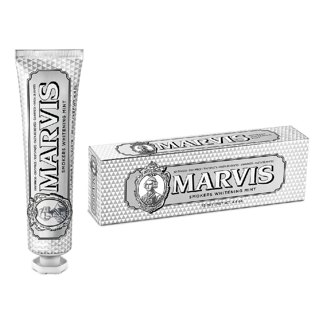 Marvis Smokers Whitening Toothpaste, Mint, 85ml