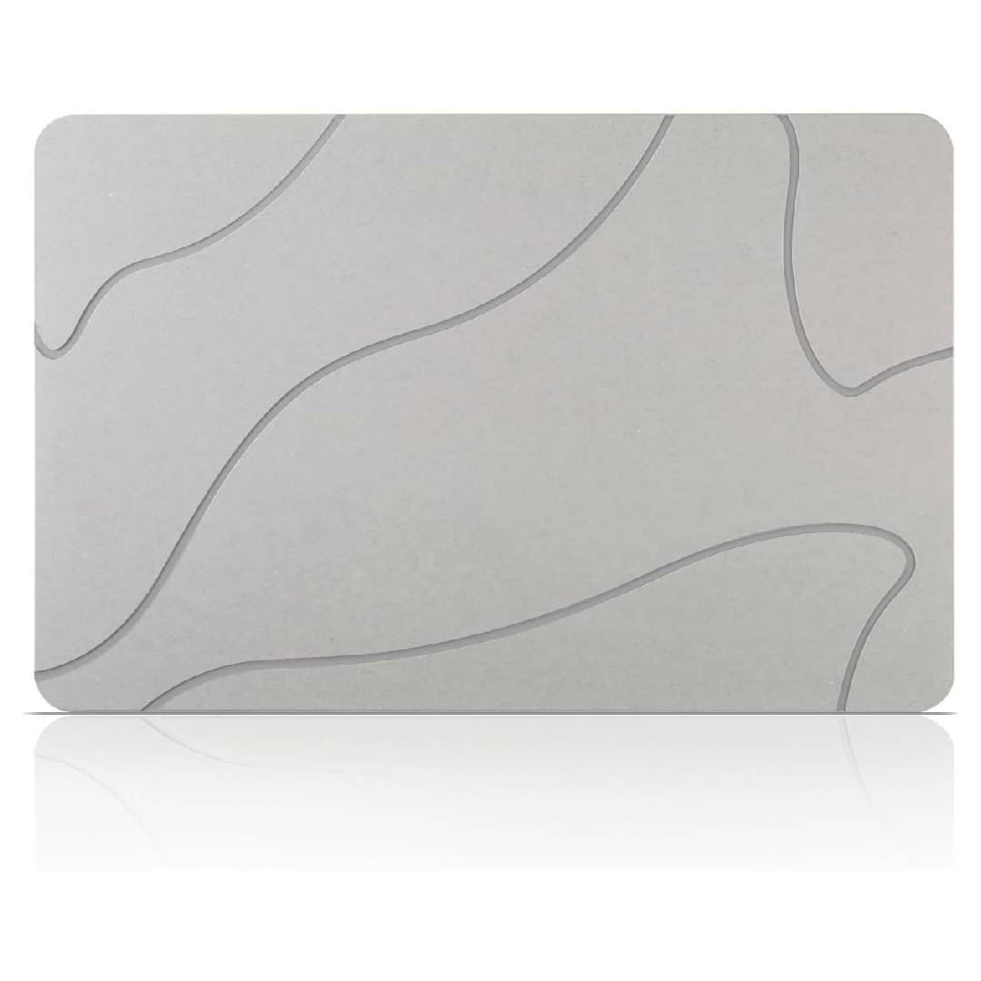 Stone Bath Mat, 100% Natural Diatomaceous Earth Shower Mat