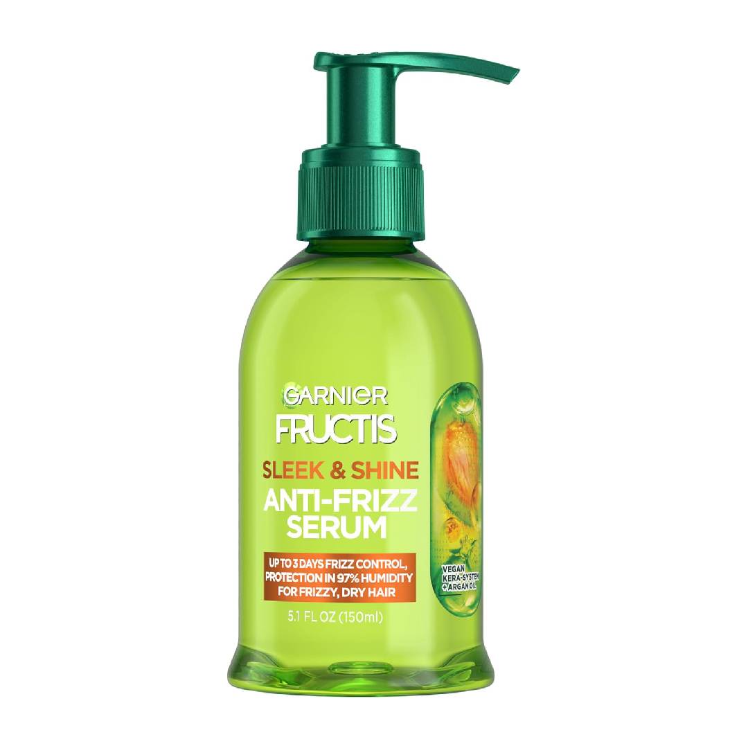 Garnier Hair Care Fructis Sleek & Shine Anti-Frizz Serum, 5.1 Fluid Ounce