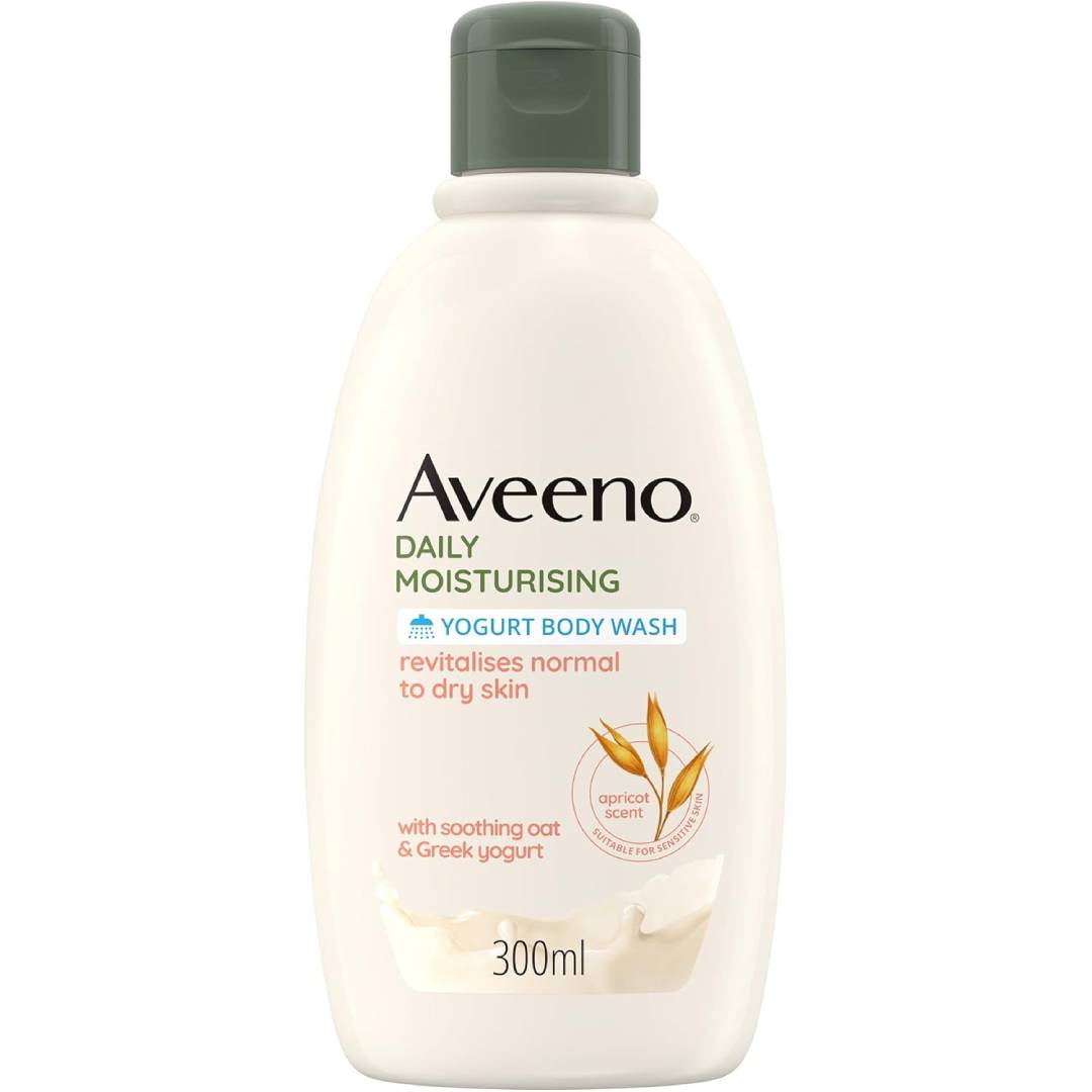 Aveeno Bagno Doccia Yogurt Albicocca Miele 300 Ml