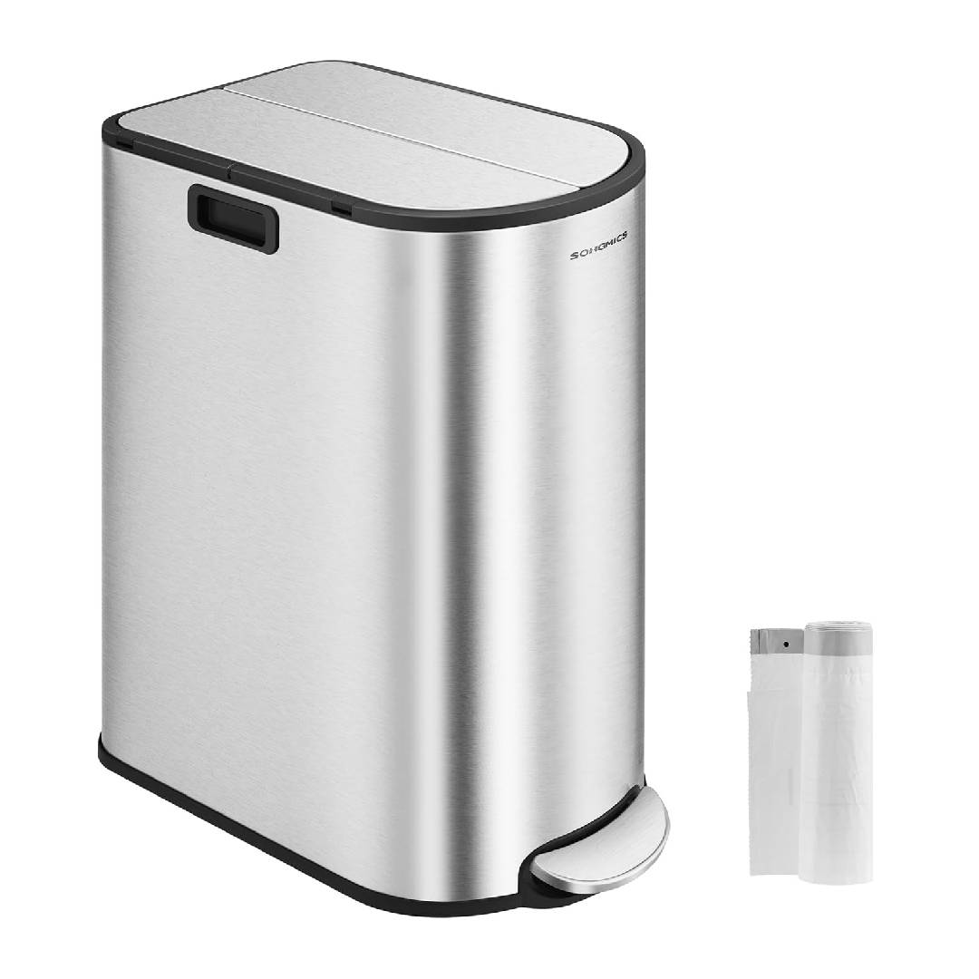 SONGMICS Double Kitchen Bin