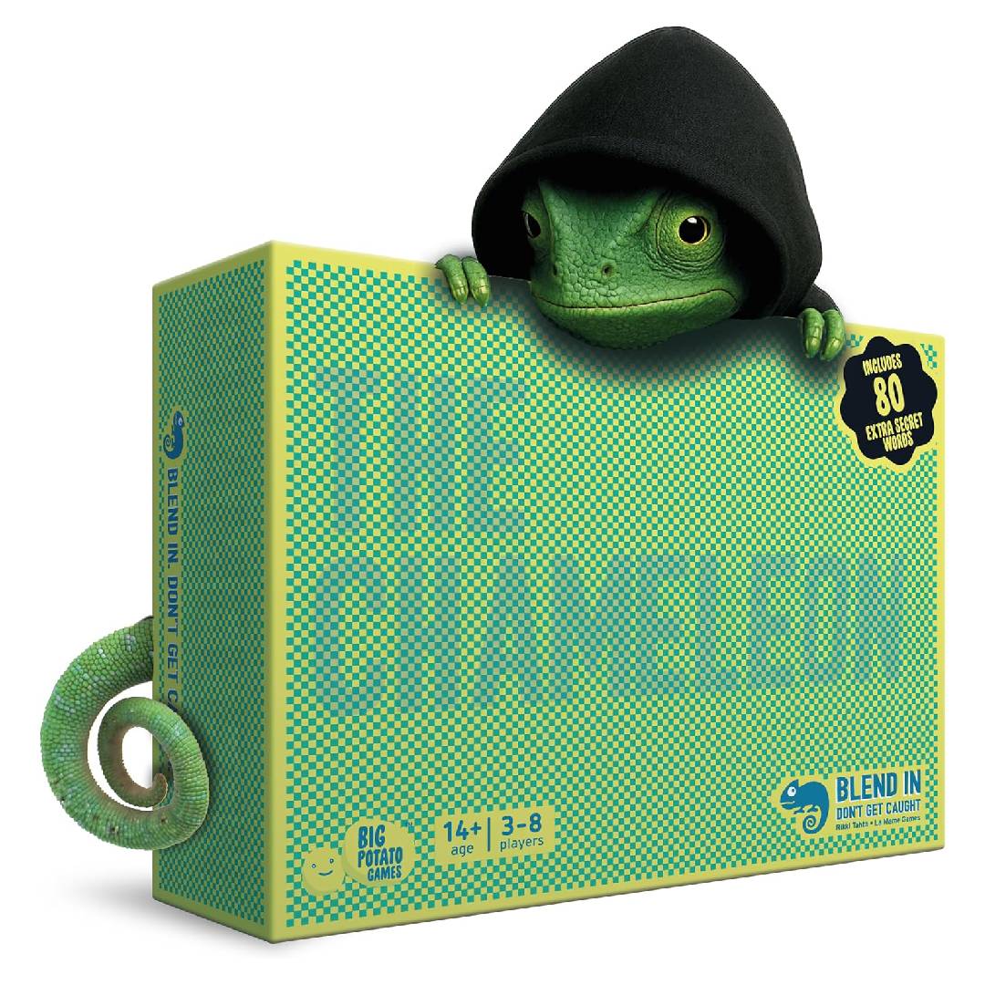 The Chameleon: Find the Traitor | Award-Winning Board Game for Families & Friends for 3-8 Players, with extra online exclusive content