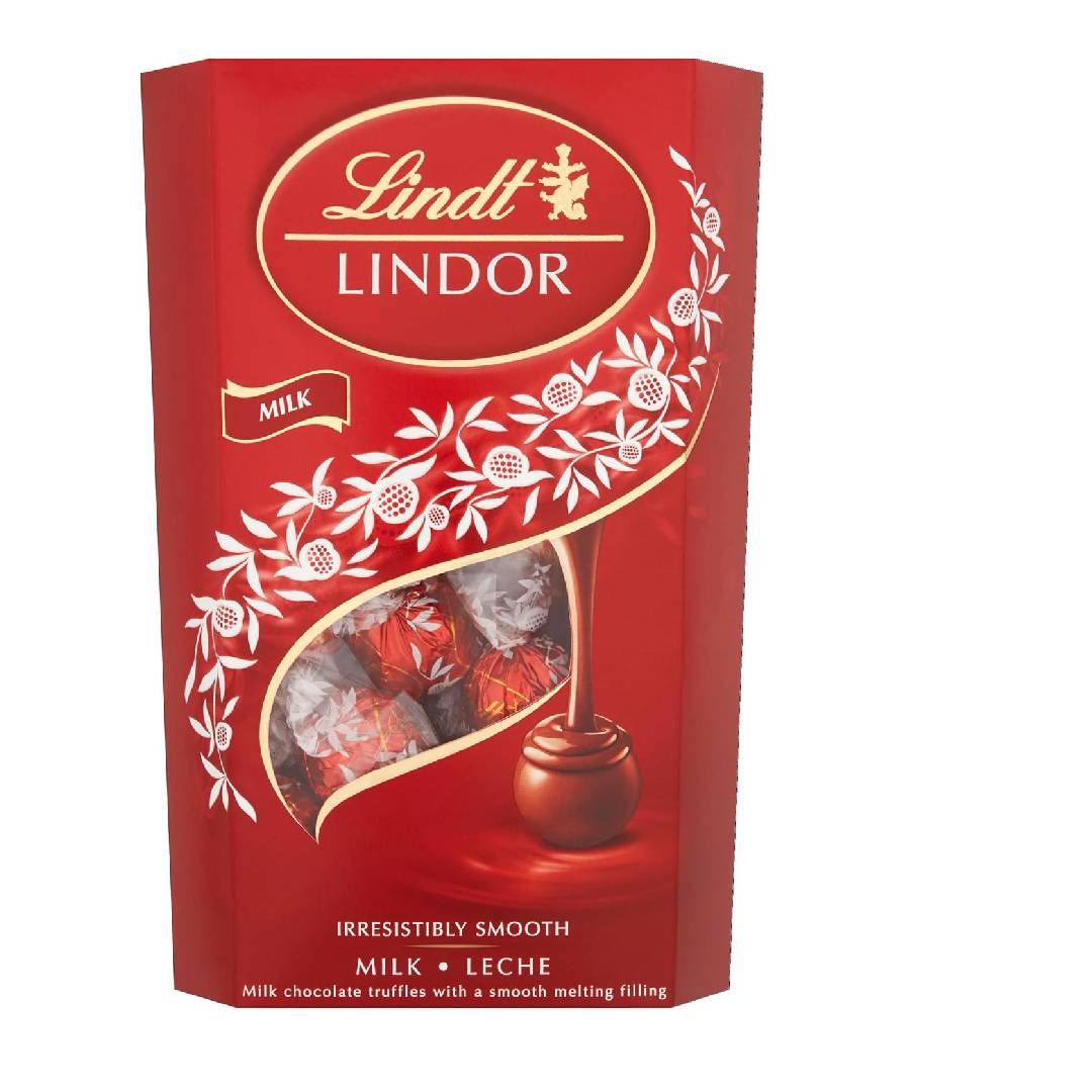 Lindt Lindor Milk Chocolate Truffles Box Large