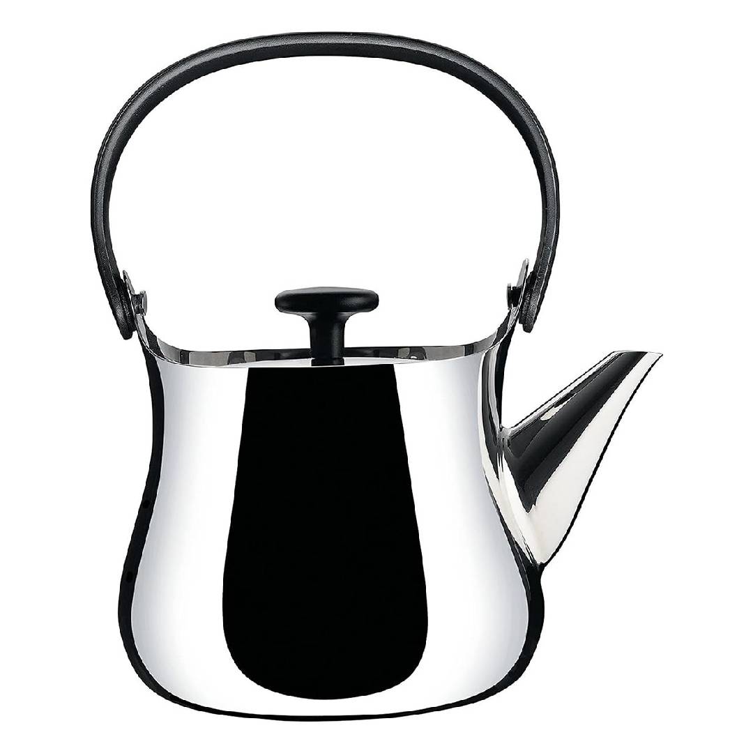 Alessi NF01 "Cha" Kettle Polished Stainless Steel 90 cl 3.7 x 16.5 x 4.3 cm