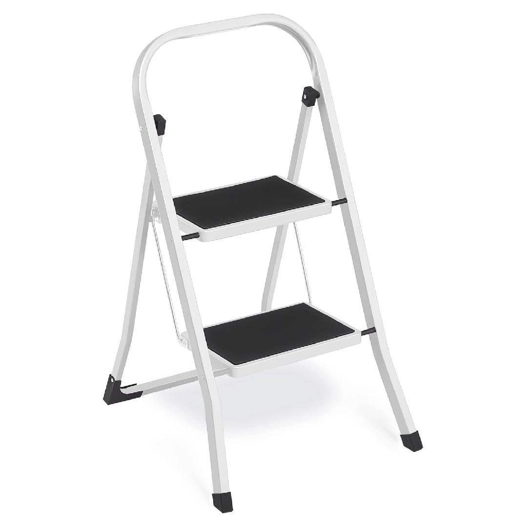 SONGMICS GSL12WT Folding Ladder