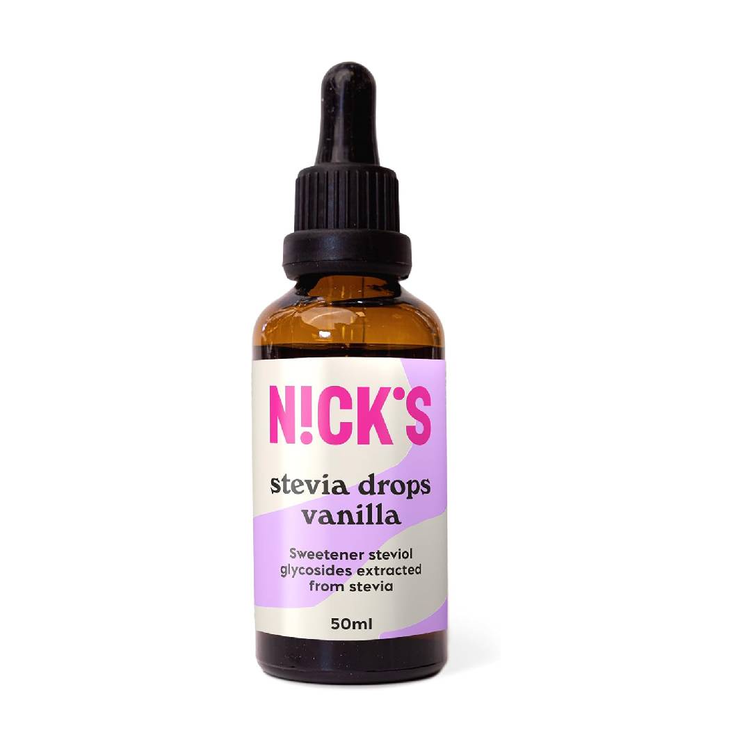 NICKS Vanilla Stevia Drops • 50ml
