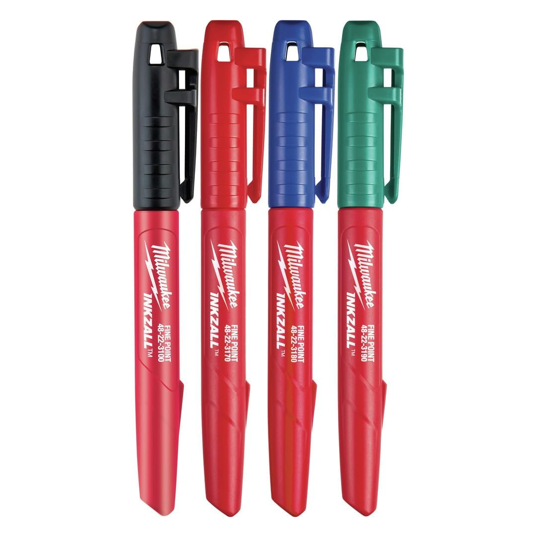 Milwaukee Inkzall markers fine tip