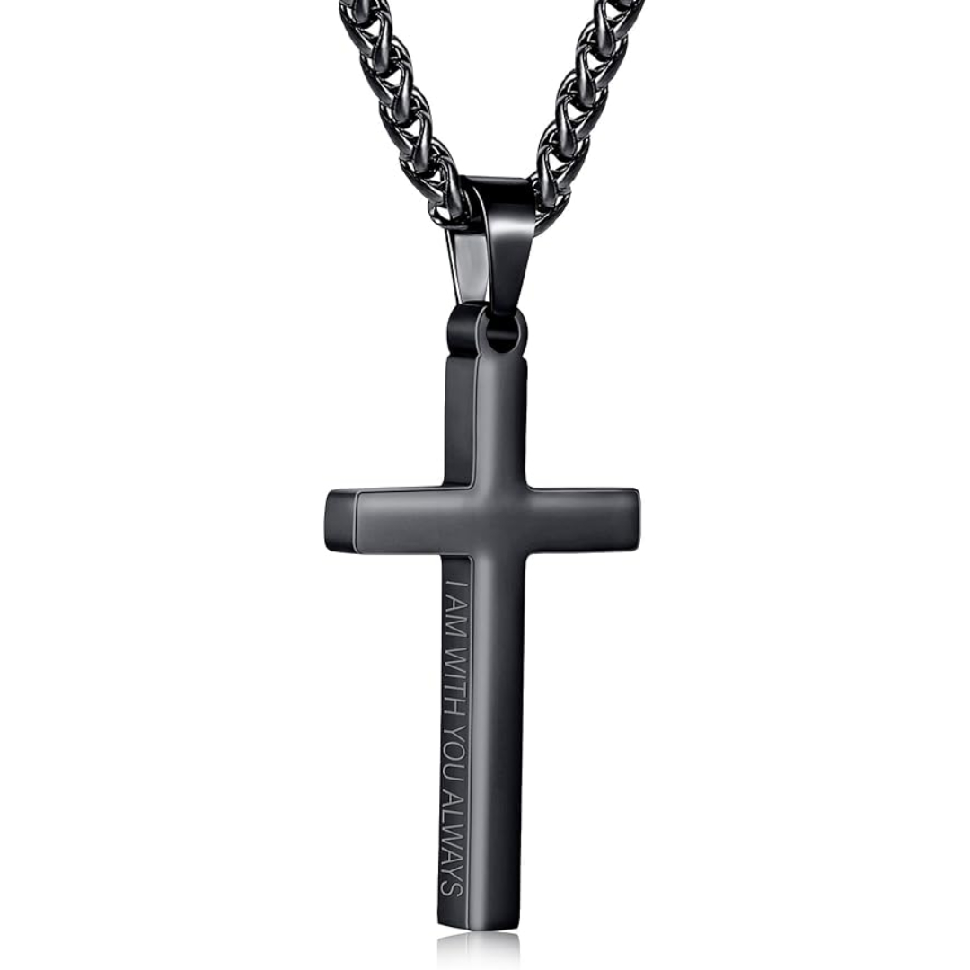 Men's cross necklace