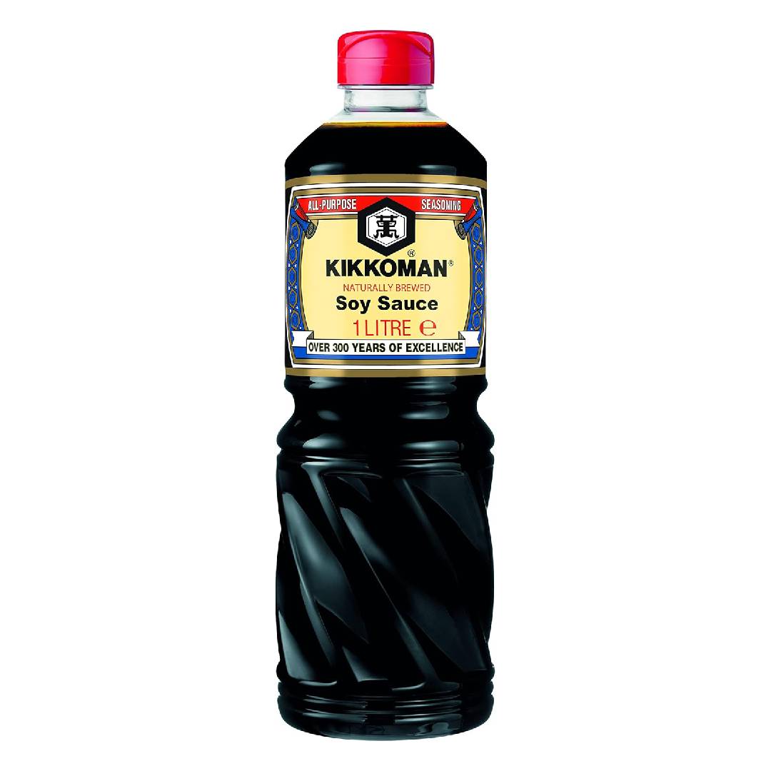 KIKKOMAN - Soy Sauce (Pet) - (1 x 1 LTR)