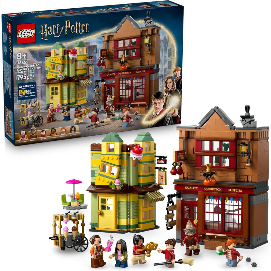LEGO Quality Quidditch Supplies & Ice Cream Parlour • 76452
