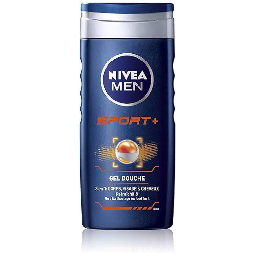 NIVEA Sport Shower for Men, 250 ml