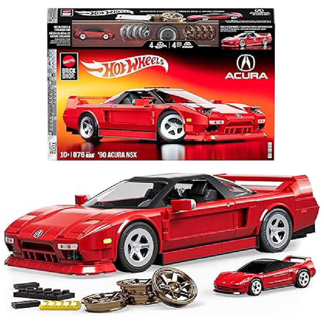 Mattel Brick Shop Hot Wheels Elite Series Building Set