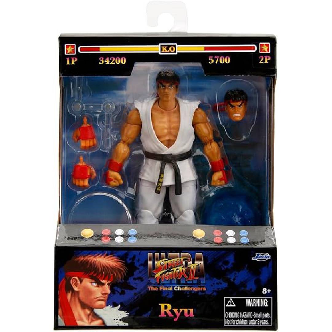RYU STREET FIGHTER 6" DELUXE COLLECTOR FIGURE