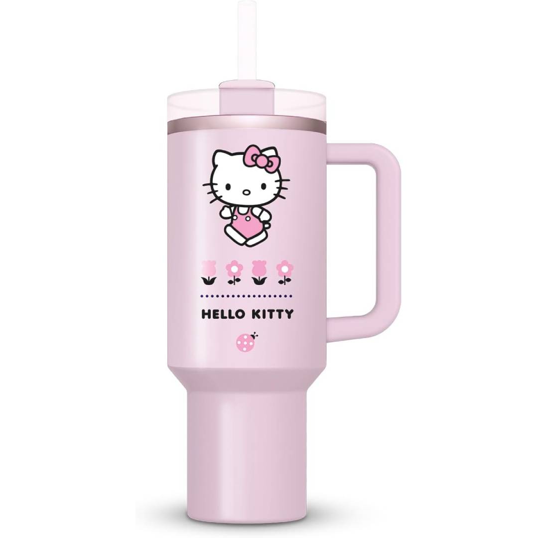 Hello Kitty Bottle With Straw 1180Ml