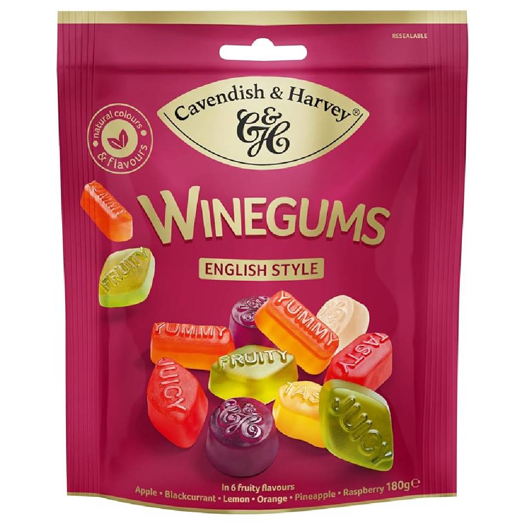 Cavendish & Harvey Winegums 180 g English Style