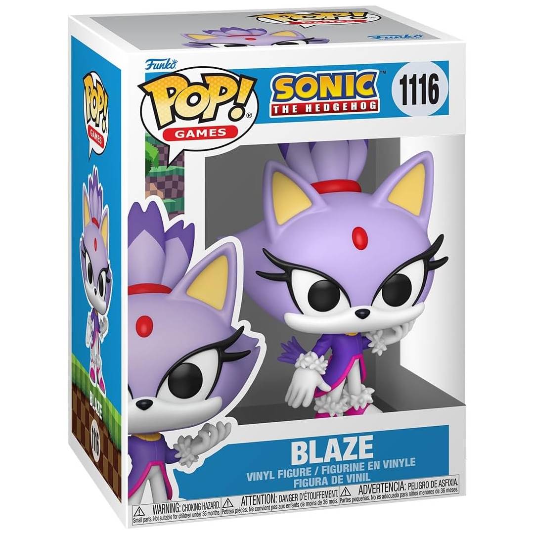 unko Pop! Games: Sonic - Blaze The Cat - Sonic