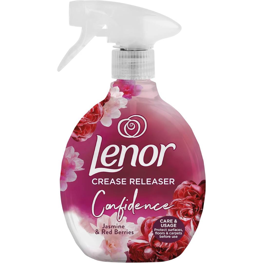 Lenor Crease Release Divine Ruby Jasmine 2 X 500ML Removes Creases Iron