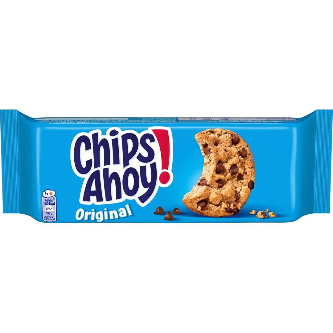 Ahoy Chips Original Cookies Cookies with Chocolate Chips, 128g