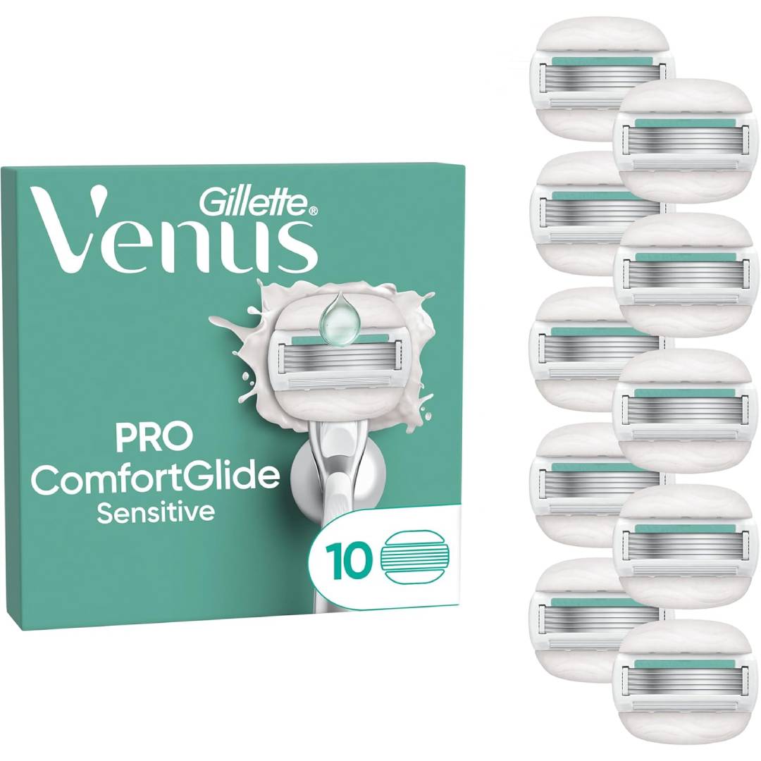 Gillette Venus Pro ComfortGlide Women's Razor Refills for Sensitive Skin