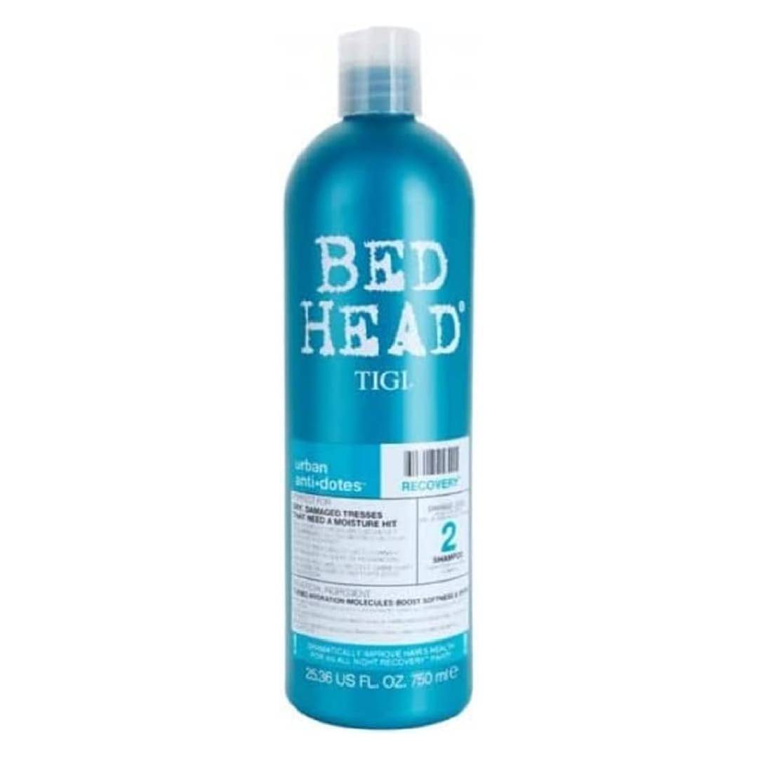Bed Head by Tigi Urban Antidotes Recovery Shampoo for Dry Hair, 750 ml