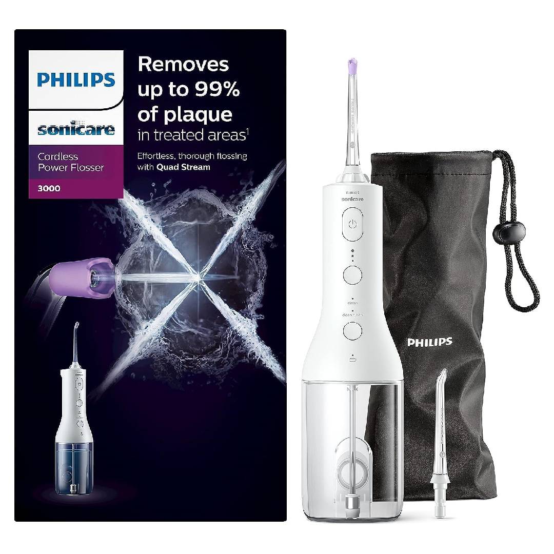 Philips Sonicare Cordless Power Flosser 3000 Oral Irrigator