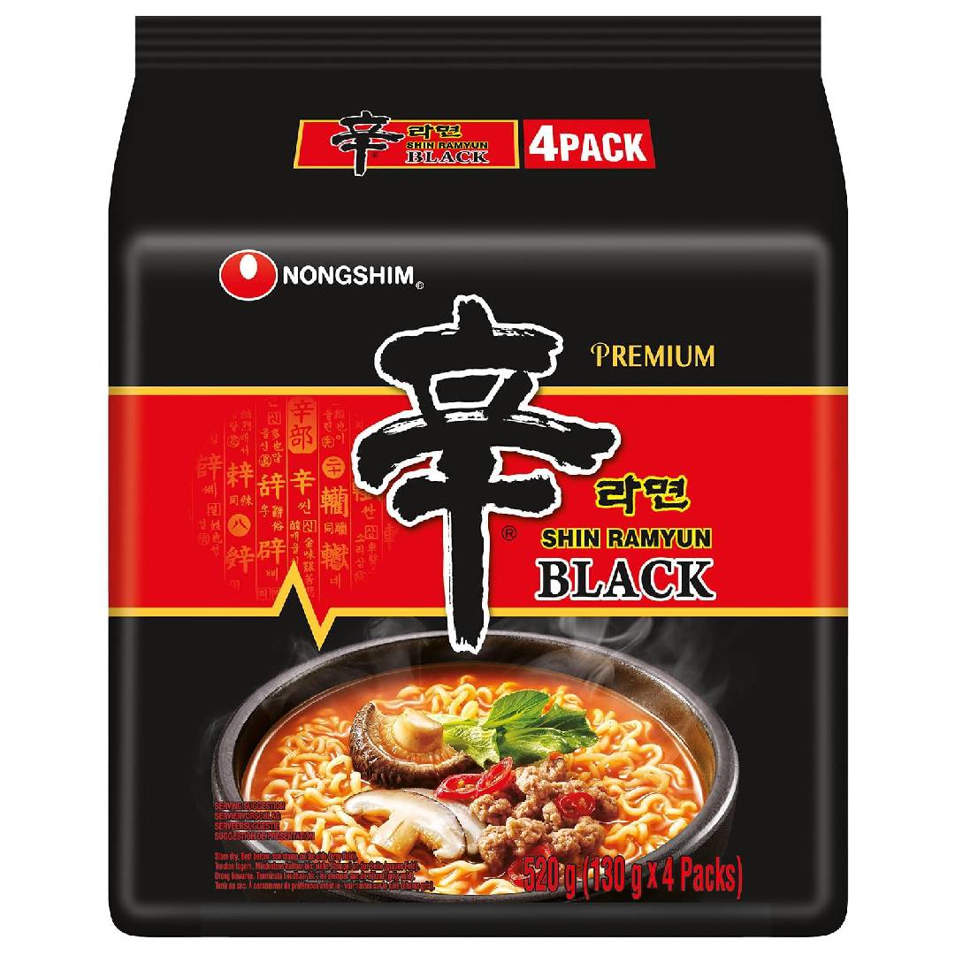Nong Shim Instant Noodles Shin Ramyun Black