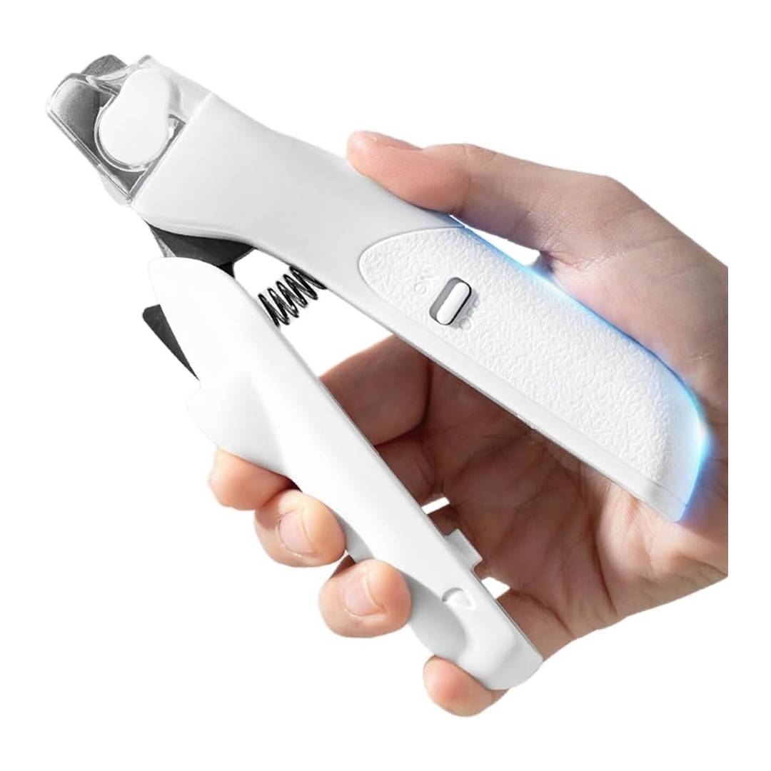 Professional Pet Nail Clipper with LED Light for Cats & Dogs